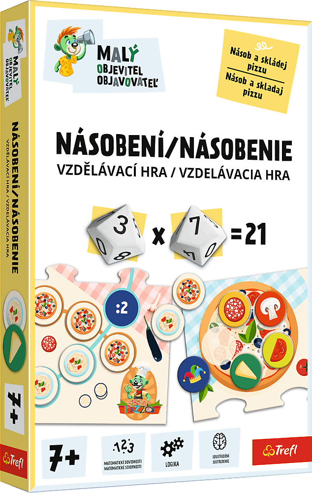 TREFL Vzdělávací hra Malý objevitel: Násobení