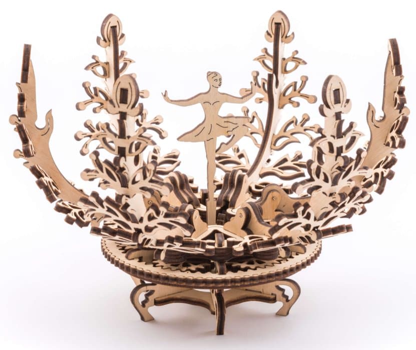 UGEARS 3D puzzle Květina 101 dílků