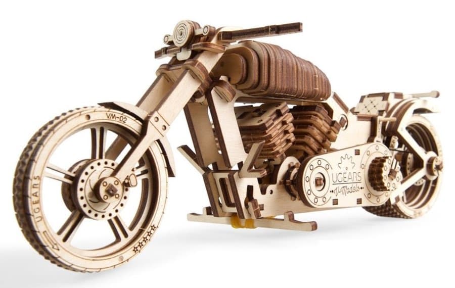 UGEARS 3D puzzle Motorka 189 dílků