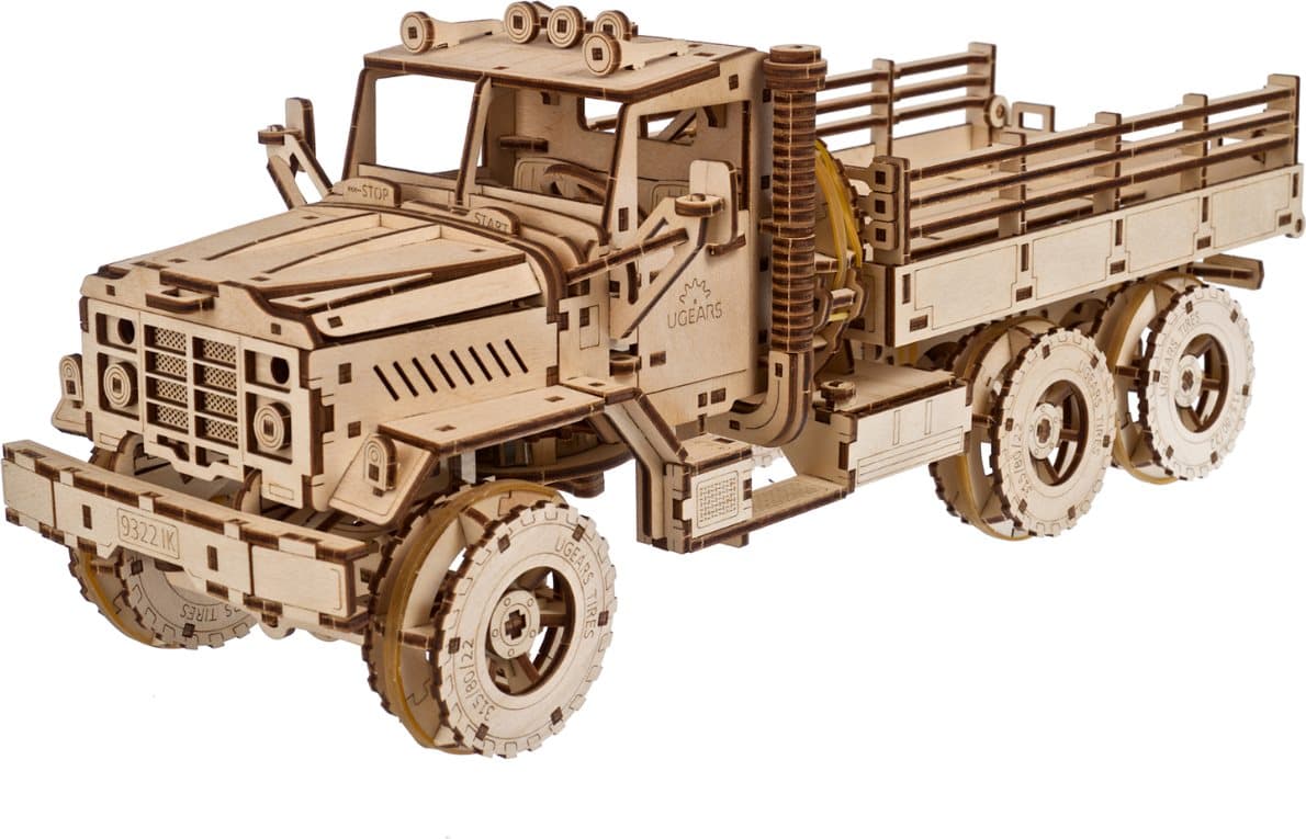 UGEARS 3D puzzle Nákladní auto CARGO 550 dílků