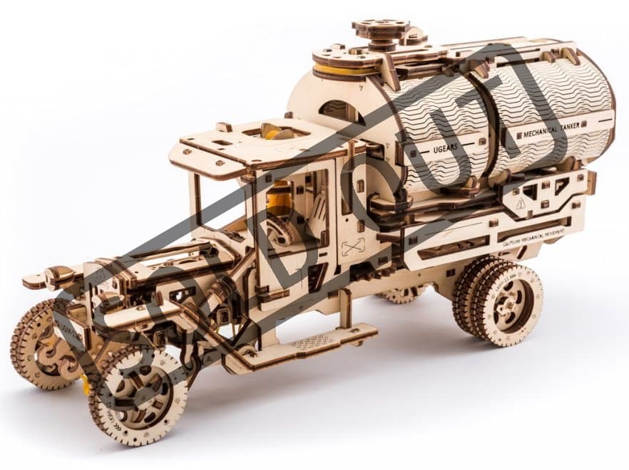 UGEARS 3D puzzle Truck UGM-11 Tanker 594 dílků