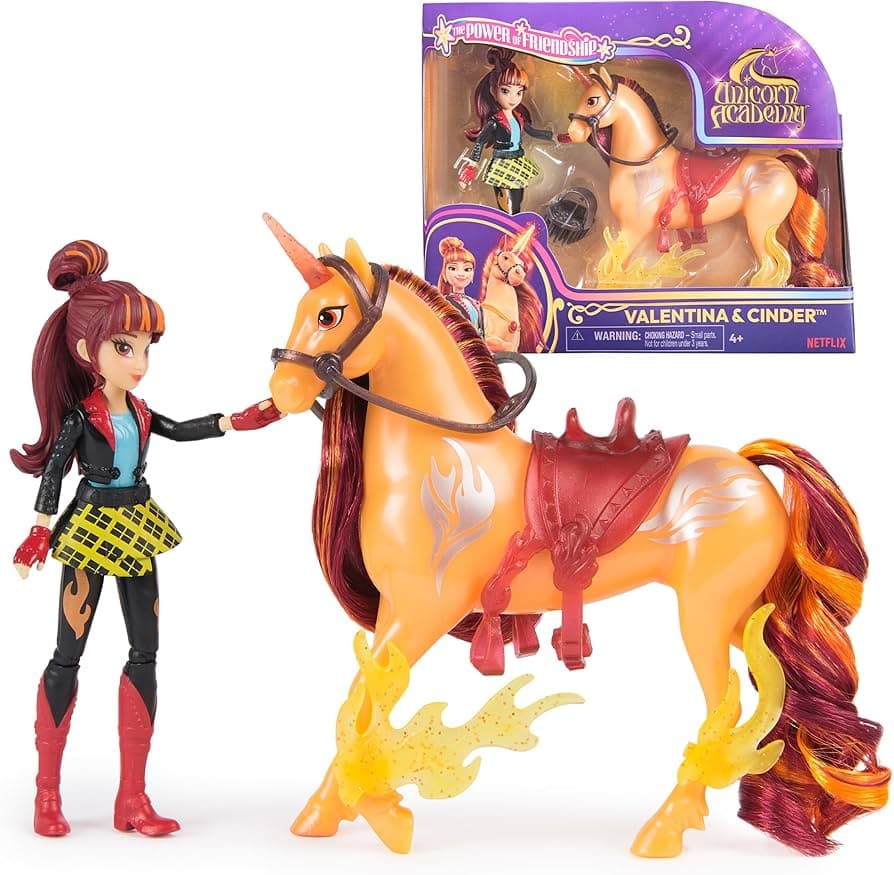 Unicorn Academy Valentina a Cinder figúrky 11 cm