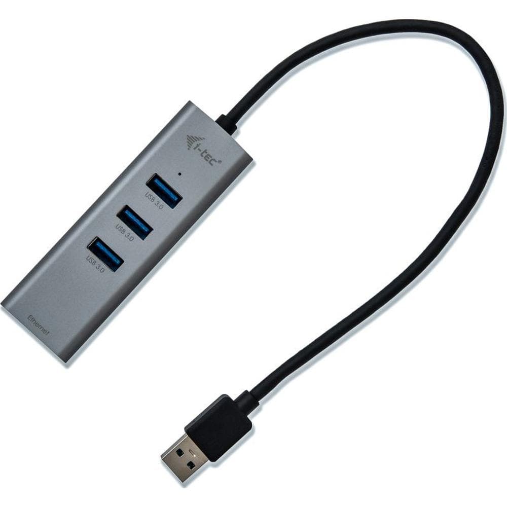 USB-A Metal HUB 3 Port+Adapter i-Tec
