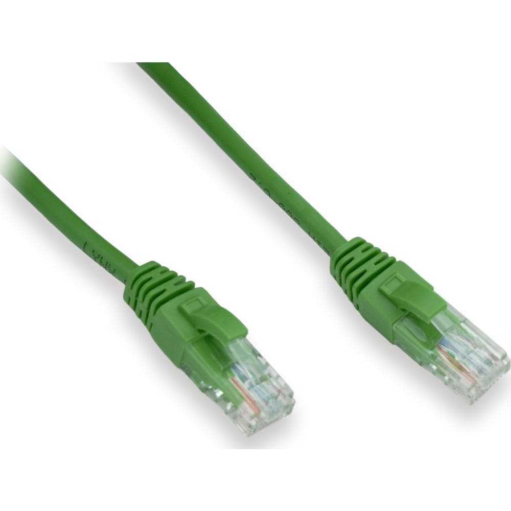 UTP patch kabel Cat5e PVC 5m zelený LYNX