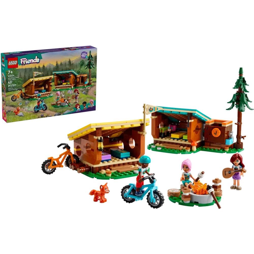 Útulné chatky na tábore 42624 LEGO