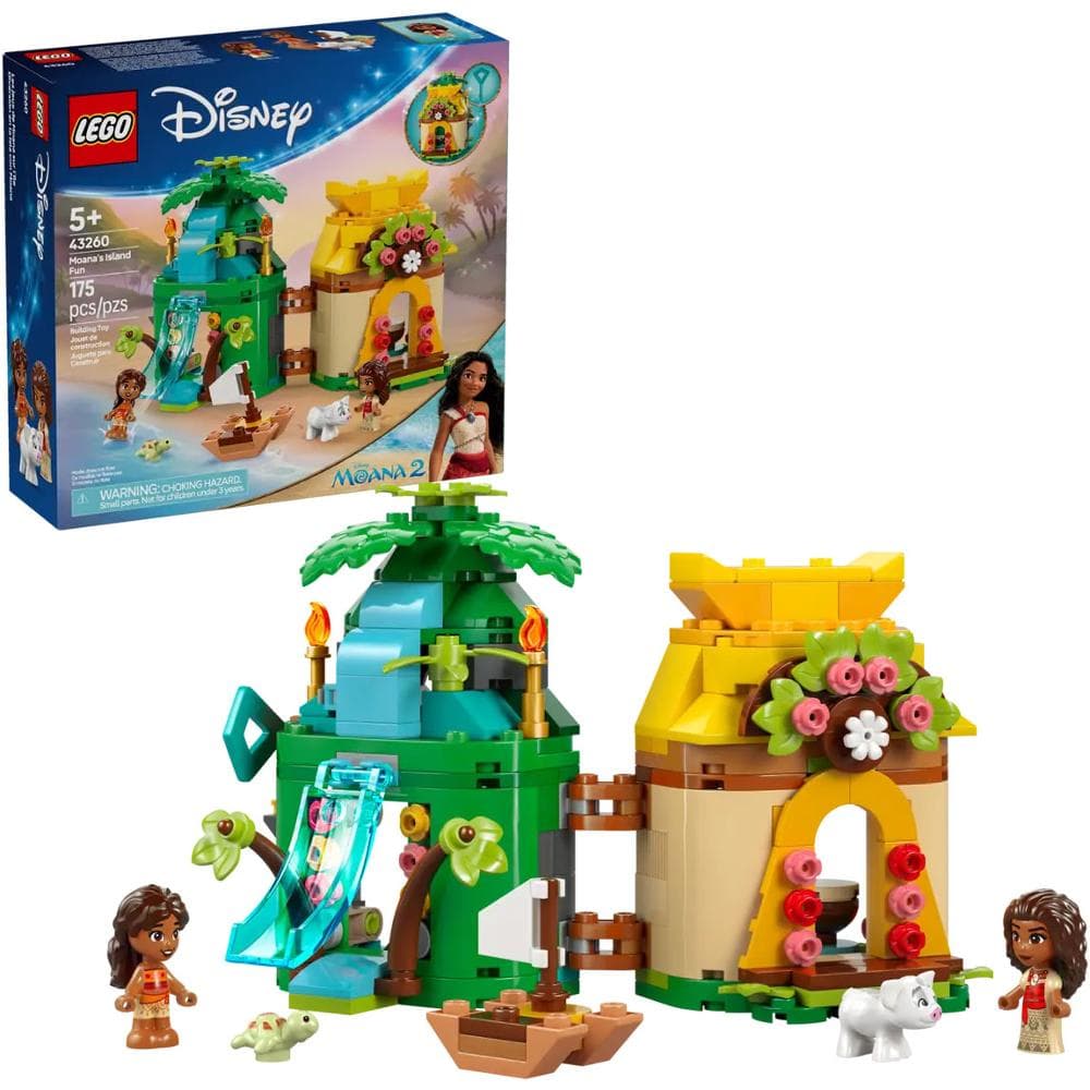 Vaiana a zábava na ostrove 43260 LEGO