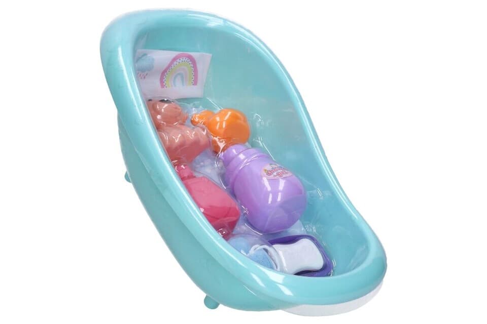 Vanička pre bábiky s doplnkami 38cm