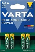 Varta LR03/4BP 1000 mAh Ready to use (Blistr 4ks)