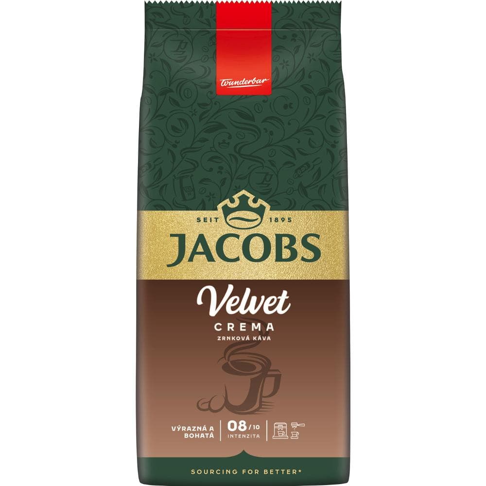 Velvet Crema 1000g zrnková káva JASOBS