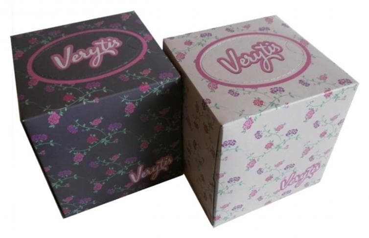 Verytis cube box kozmetické utierky 60ks