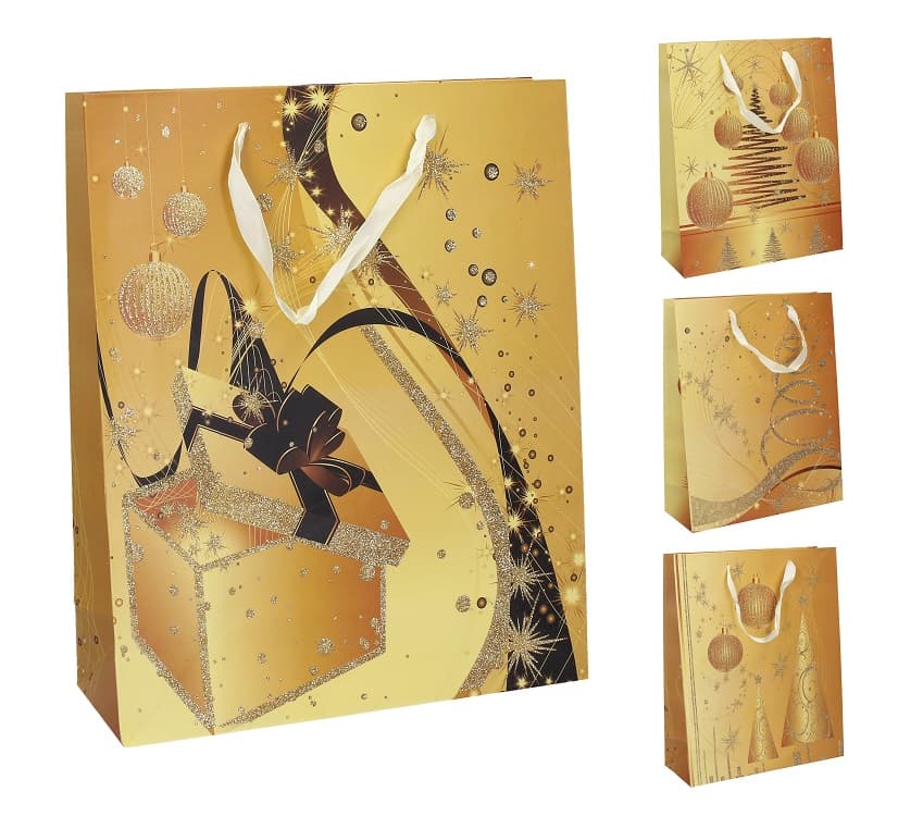 Vianočná darčeková taška 18x23x8,5cm