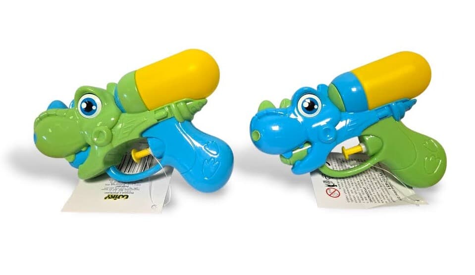 Vodná pištoľ dino 15cm