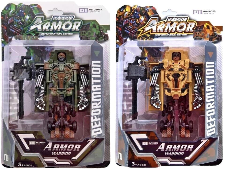 Vojenský transformer 13cm - zelená