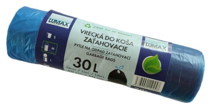 Vrecia na odpad 30L 50x60cm 20ks ECO