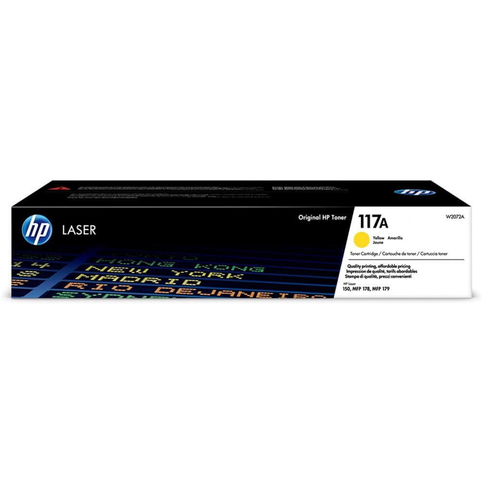 W2072A toner yellow MFP178NW 117A HP