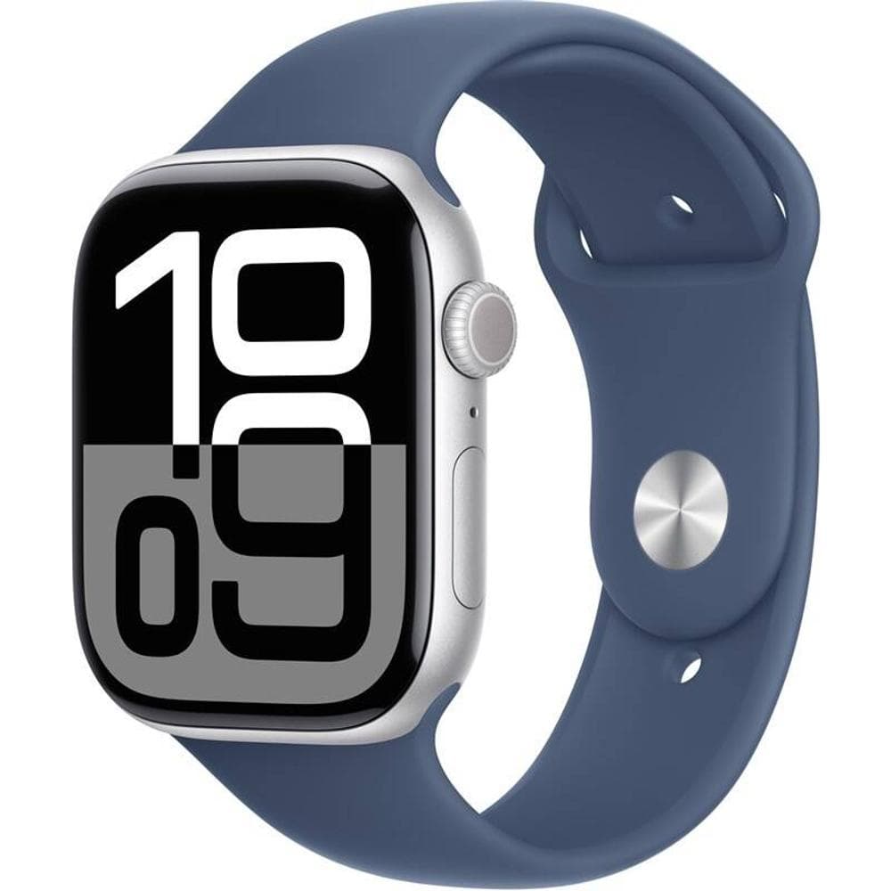 Watch S10 46 Silver/Denim Sport Band M/L