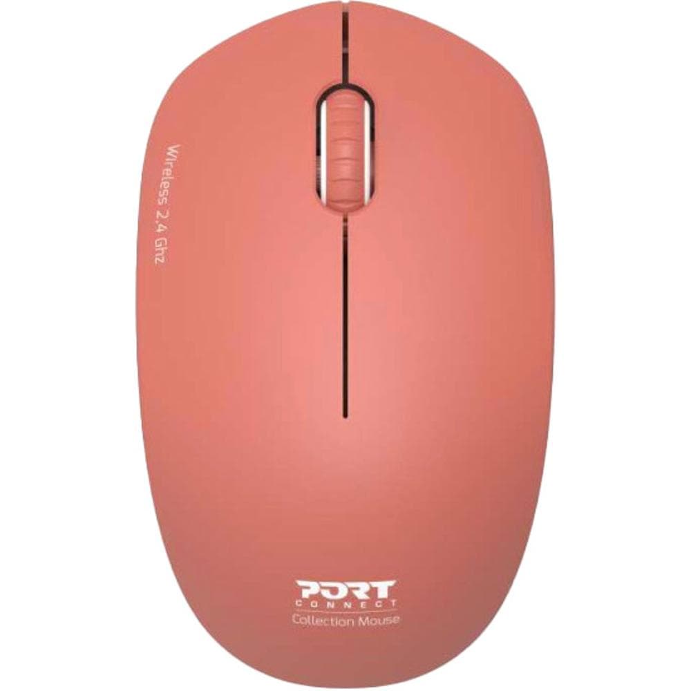 Wireless mouse orange PORT CONNECT