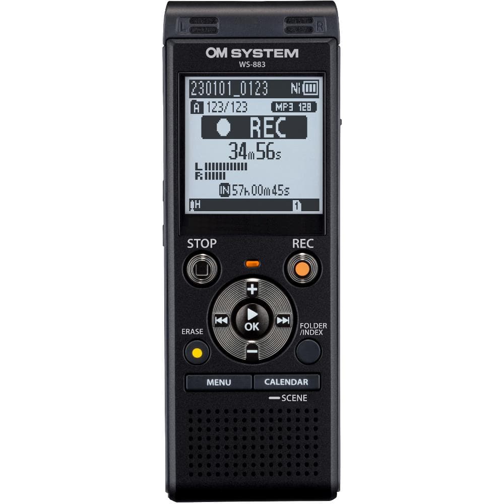 WS-883 Black diktafón 8GB OM System