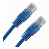 XtendLan patch kábel Cat5E, UTP - 1,5m, modrý