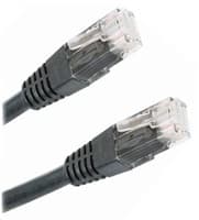 XtendLan patch kábel Cat6, UTP - 3m, čierny