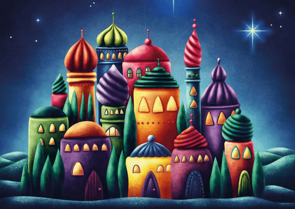 YAZZ Puzzle Betlémská hvězda 1000 dílků