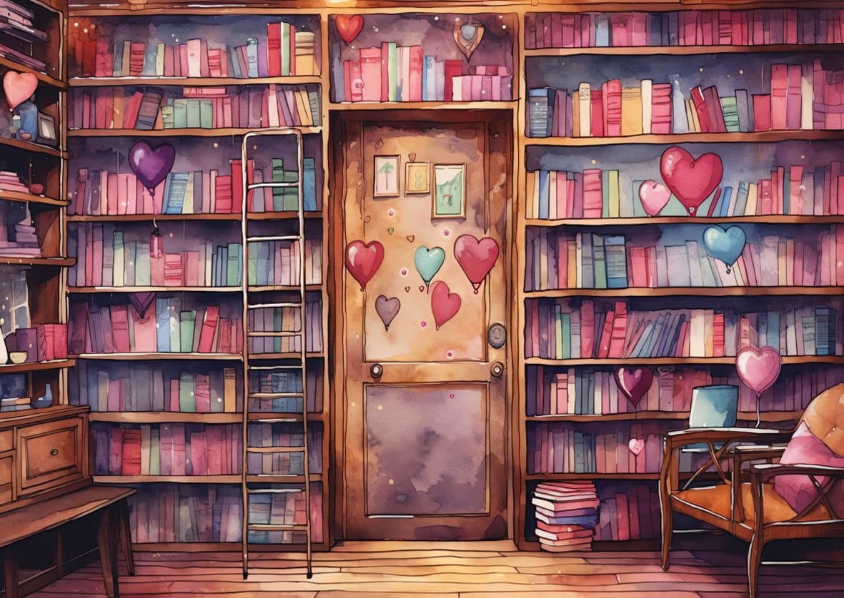 YAZZ Puzzle Romantická knihovna 1000 dílků