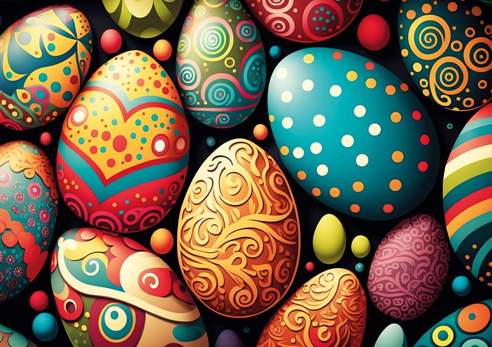YAZZ Puzzle Velikonoční vejce 1000 dílků