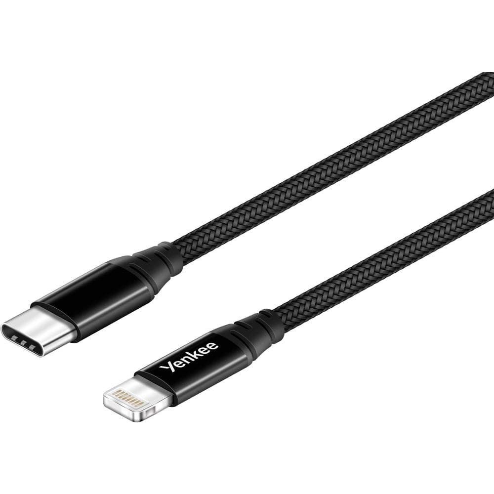 YCU 631 MFi BK USB C/lightning 1m YENKEE