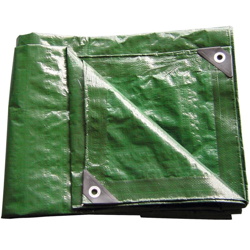 Zakrývacia plachta 140 g/m2, 2x3 m, zelená