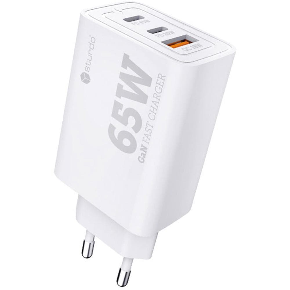 ZD-Z65EN001 GaN 650 PD 3A biela nabíjačk