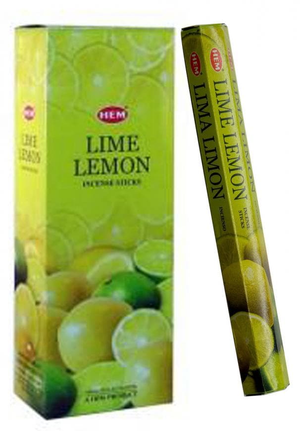 ZENHOME hem Vonné paličky 20ks Lime Lemon