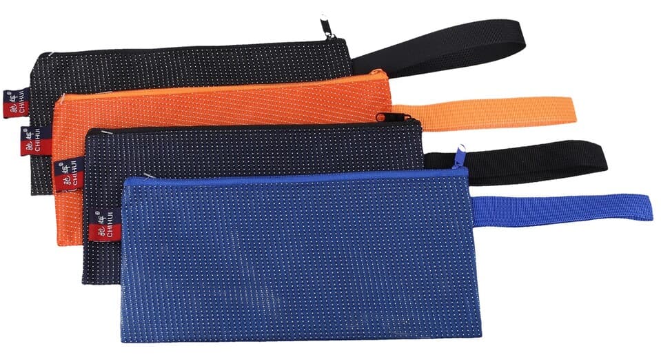Zložka so zipsom 22,5x11cm - oranžová
