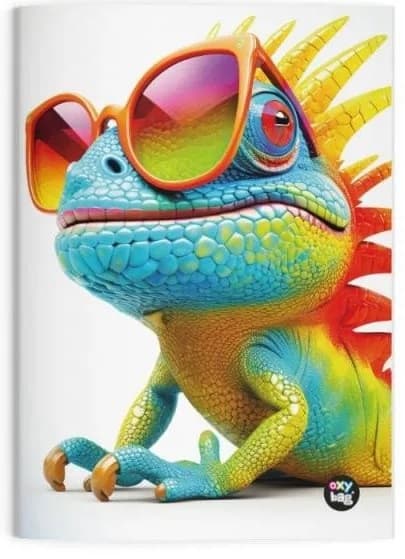Zošit A4 444 linajkový Chameleon