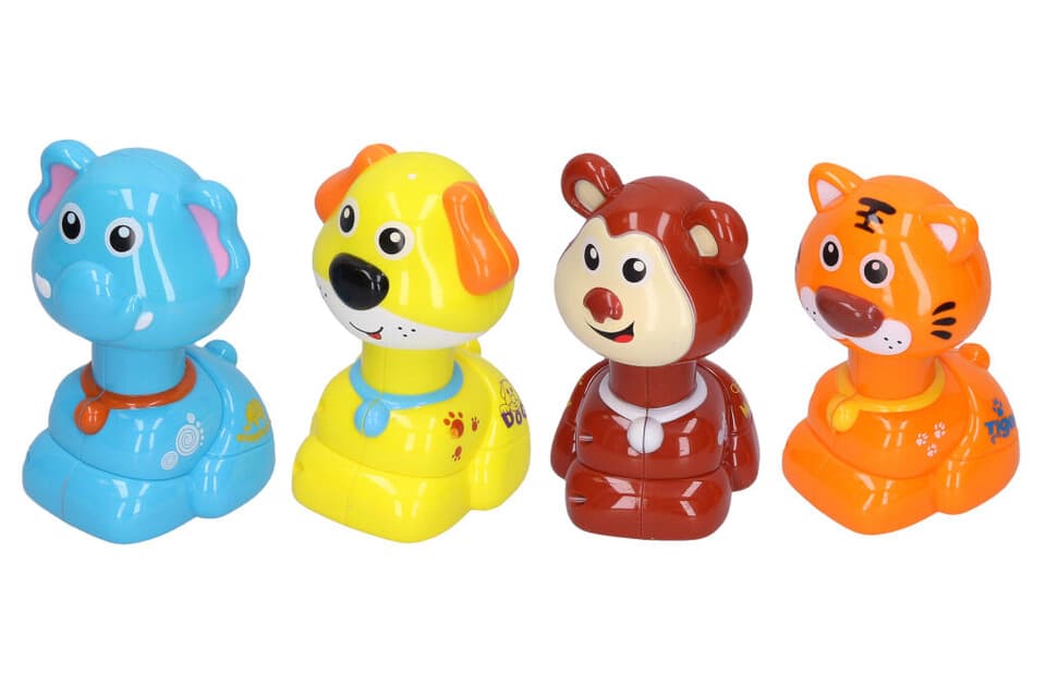 Zvieratko jazdiace 13cm,4druhy - náhodné
