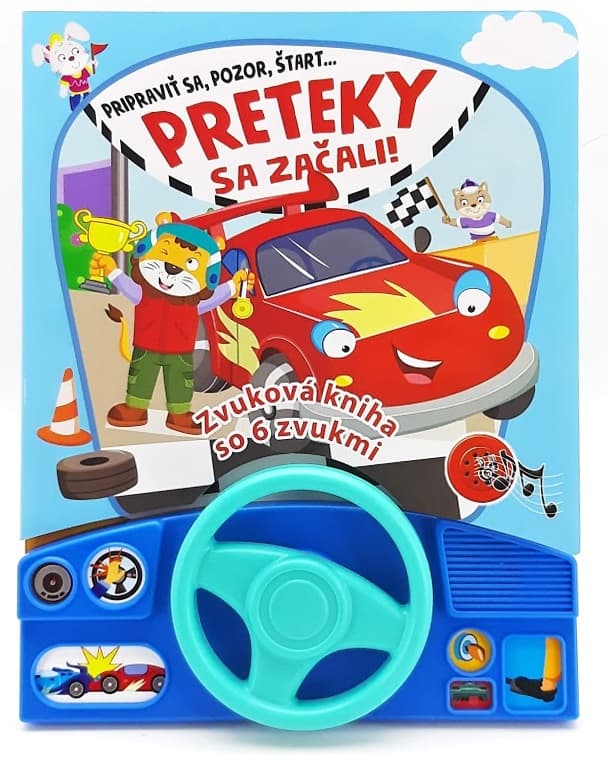 Zvuková kniha preteky sa začali so 6 zvukmi